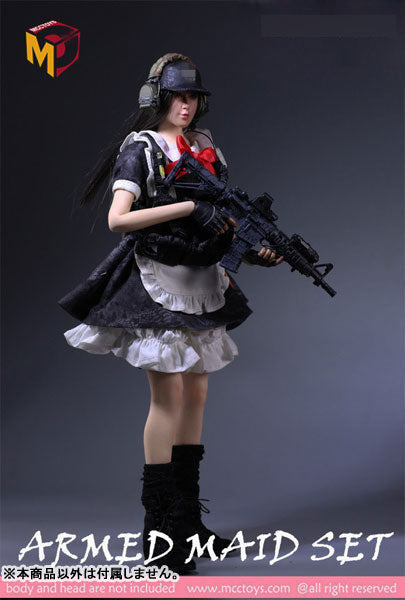 1/6 Female Outfit Armed Maid Set (DOLL ACCESSORY)　