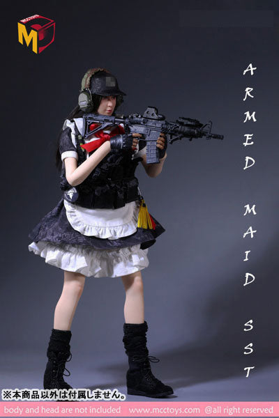 1/6 Female Outfit Armed Maid Set (DOLL ACCESSORY)　