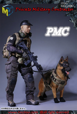 1/6 Male Outfit PMC & K9 German Shepherd Set (DOLL ACCESSORY)　