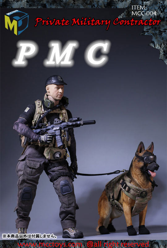 1/6 Male Outfit PMC & K9 German Shepherd Set (DOLL ACCESSORY)　