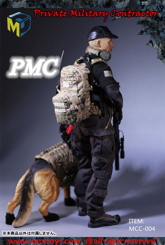 1/6 Male Outfit PMC & K9 German Shepherd Set (DOLL ACCESSORY)　