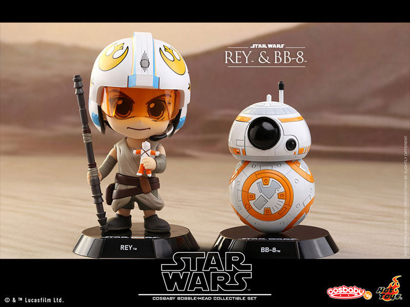 CosBaby "Star Wars: The Force Awakens" Series 3.0 [Size S] Rey (With Helmet Ver.) & BB-8 (2Figure Set)