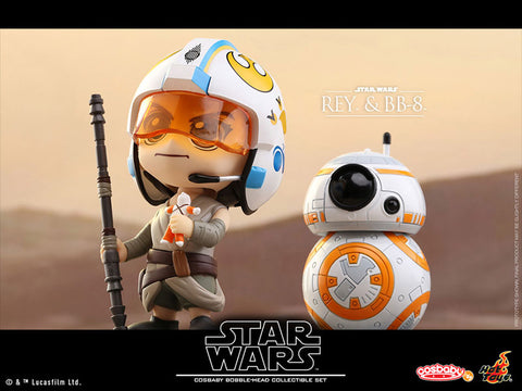 CosBaby "Star Wars: The Force Awakens" Series 3.0 [Size S] Rey (With Helmet Ver.) & BB-8 (2Figure Set)