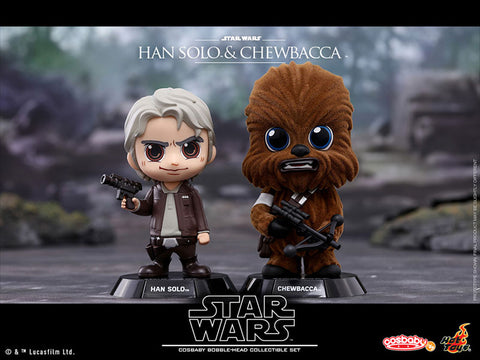 CosBaby "Star Wars: The Force Awakens" Series 3.0 [Size S] Han Solo & Chewbacca (2Figure Set)