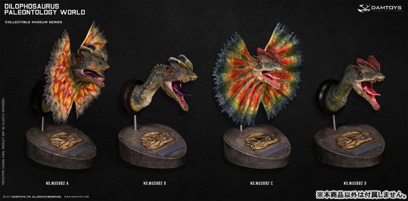 Museum Series - Dilophosaurus Bust A