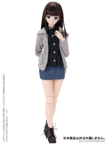 48cm/50cm Doll Wear - AZO2 Tight Skirt / Blue (DOLL ACCESSORY)