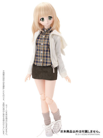 48cm/50cm Doll Wear - AZO2 Tight Skirt / Khaki (DOLL ACCESSORY)