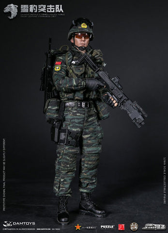 1/6 Action Figure Chinese People's Armed Police Force Snow Leopard Commando Unit Team Member　