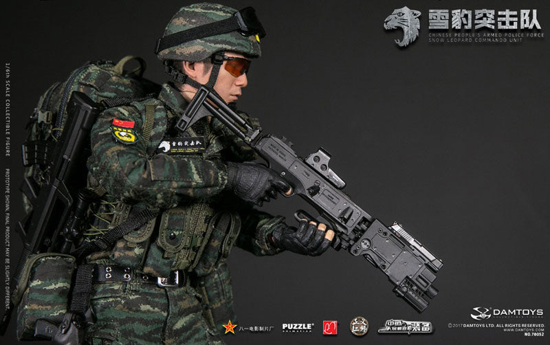 1/6 Action Figure Chinese People's Armed Police Force Snow Leopard Commando Unit Team Member　