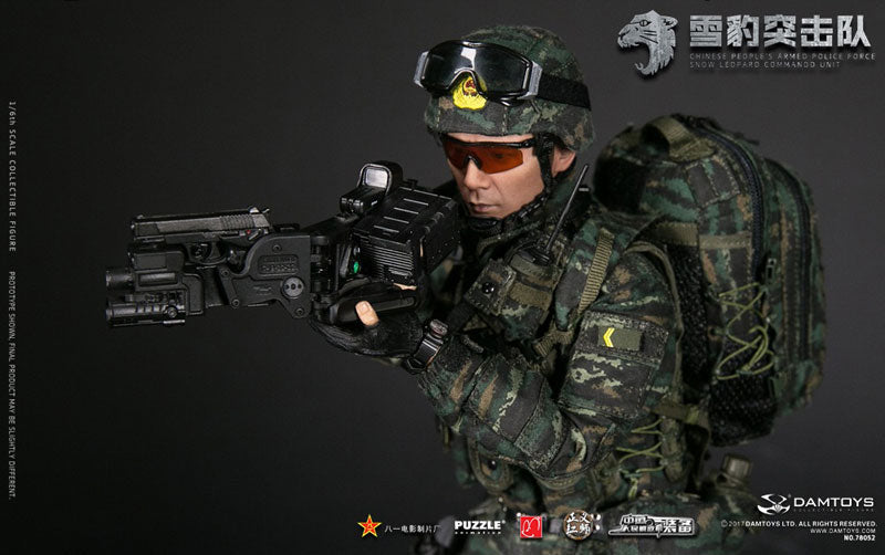 1/6 Action Figure Chinese People's Armed Police Force Snow Leopard Commando Unit Team Member　