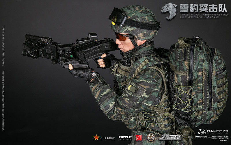 1/6 Action Figure Chinese People's Armed Police Force Snow Leopard Commando Unit Team Member　