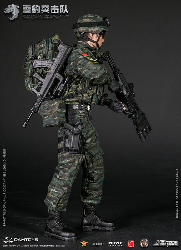 1/6 Action Figure Chinese People's Armed Police Force Snow Leopard Commando Unit Team Member　