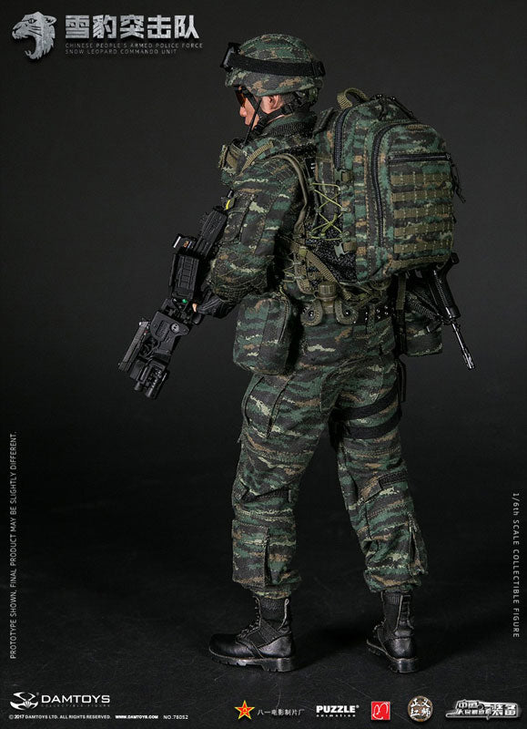 1/6 Action Figure Chinese People's Armed Police Force Snow Leopard Commando Unit Team Member　