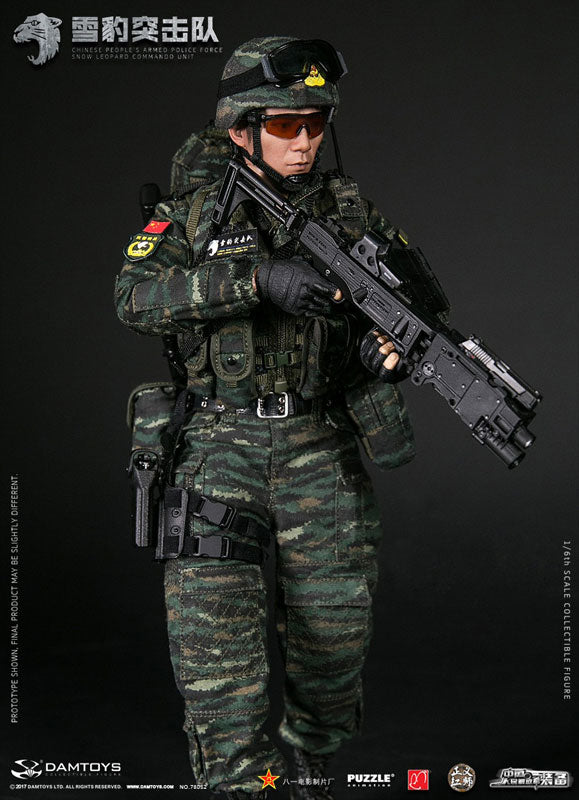 1/6 Action Figure Chinese People's Armed Police Force Snow Leopard Commando Unit Team Member　