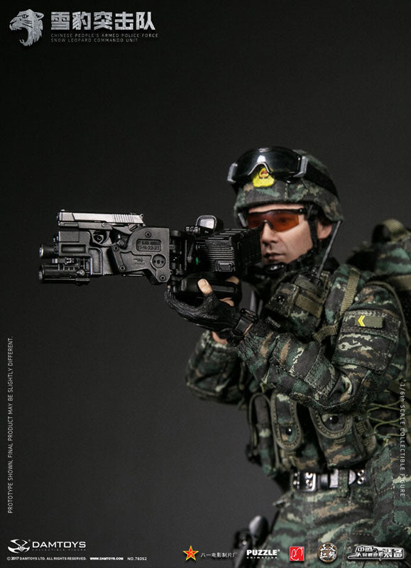 1/6 Action Figure Chinese People's Armed Police Force Snow Leopard Commando Unit Team Member　