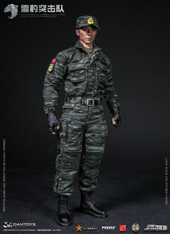 1/6 Action Figure Chinese People's Armed Police Force Snow Leopard Commando Unit Team Member　