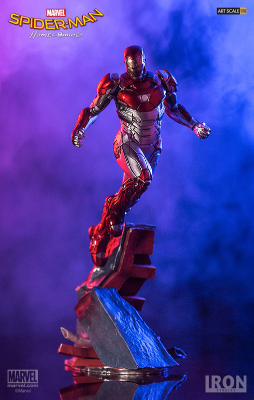 Spider-Man: Homecoming - Iron Man Mark 47 1/10 Battle Diorama Series Art Scale Statue