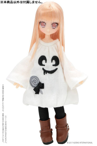 Picco Neemo Wear 1/12 Picco D Candy Ghost One-piece Dress / Black x Gray (DOLL ACCESSORY)