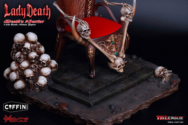 Lady Death - Lady Death Death's Warrior ver.2 Base & Throne 1/6 Accessory　