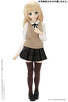 48cm/50cm Doll Wear - AZO2 Round Collar Classical School Girl Set / Beige x Black (DOLL ACCESSORY)