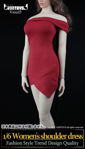 1/6 Woman Shoulder Dress D