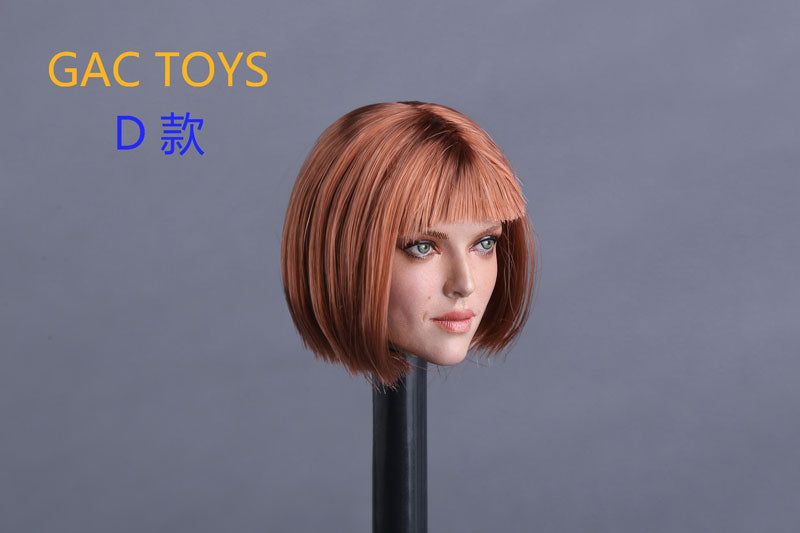 1/6 Western Female Sexy Beauty Head 009 D　