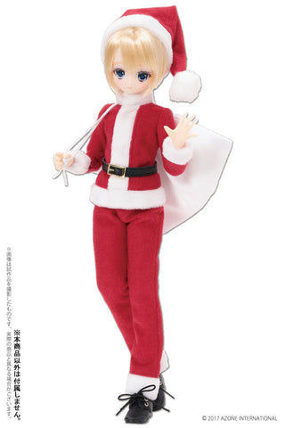 Pure Neemo Wear - PNXS Boy's Santa Set / Red (DOLL ACCESSORY)