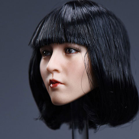 1/6 Asian Female Short Black Hair (YMT-001A)