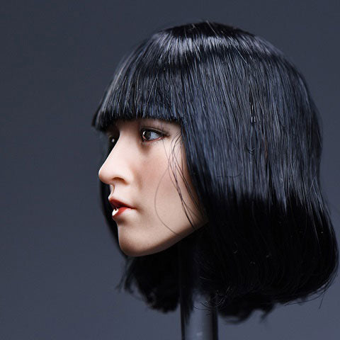 1/6 Asian Female Short Black Hair (YMT-001A)