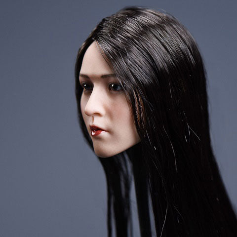 1/6 Asian Female Long Black Hair (YMT-001B)