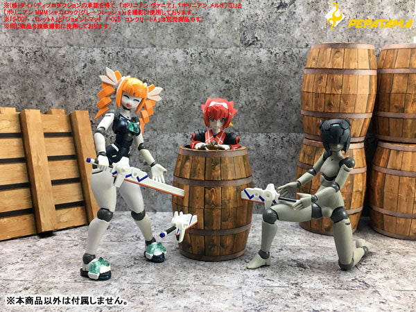 1/12 PEPATAMA Series S-006 Paper Diorama Barrel A / Wood