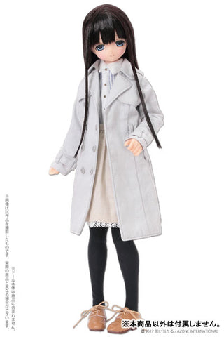Pure Neemo Wear - PNM Trench Coat / Light Gray (DOLL ACCESSORY)