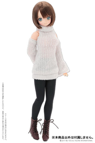 Pure Neemo Wear - PNM Turtle Knit One-piece Dress / Light Gray (DOLL ACCESSORY)