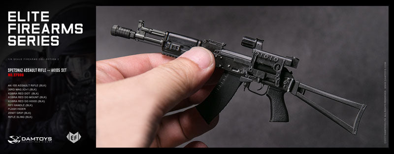 1/6 Elite Firearms Series 2 Spetsnaz Assault Rifle AK105 Set / Black　