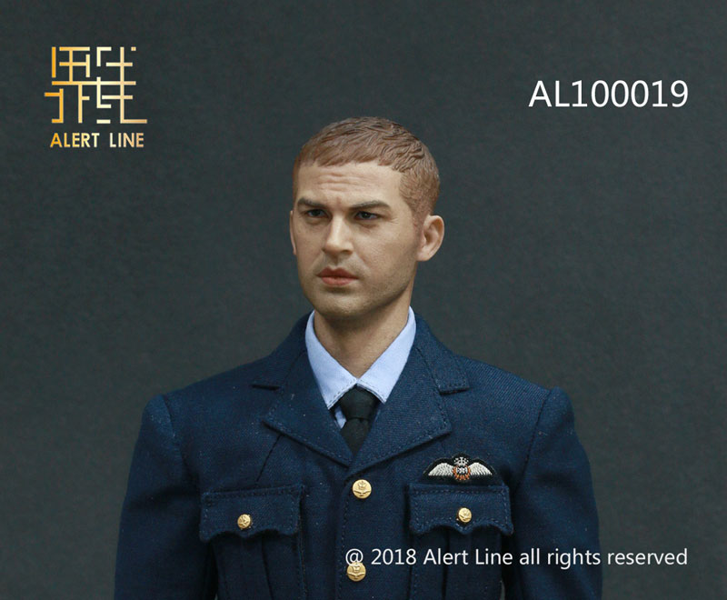 1/6 WWII British Air Force Pilot　