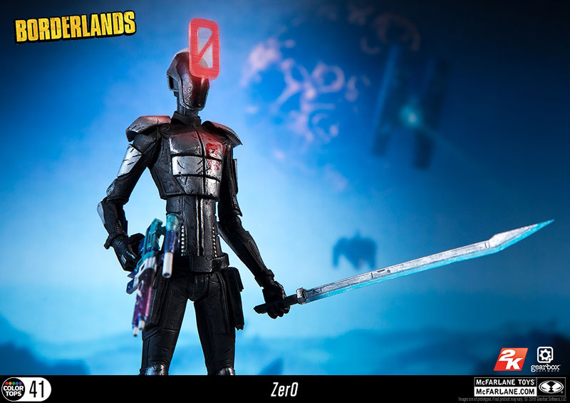 Borderlands - Zer0 7 Inch Action Figure