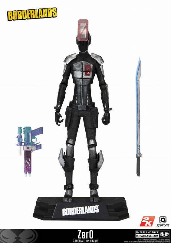 Borderlands - Zer0 7 Inch Action Figure