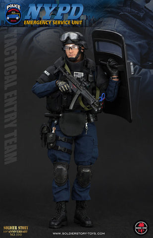 1/6 NYPD ESU Tactical Entry Team