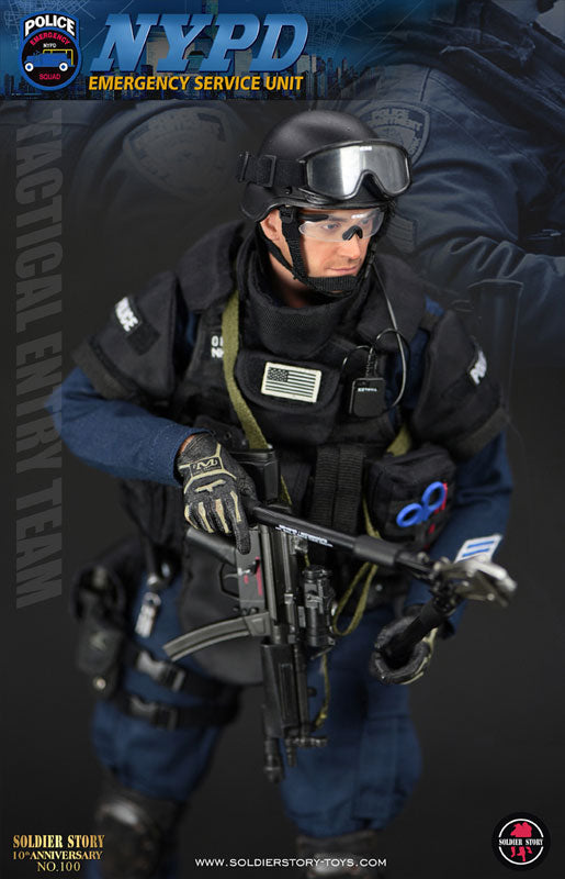 1/6 NYPD ESU Tactical Entry Team