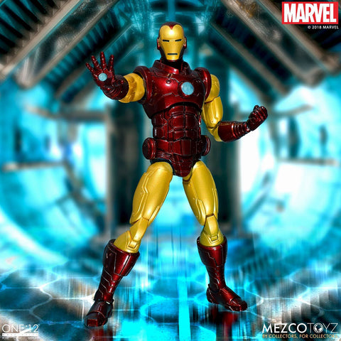 ONE:12 Collective - Marvel Comics: Iron Man 1/12 Action Figure