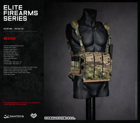 1/6 Elite Firearms Series 3 Vector SMG Tactical Set BLK/MULTICAM