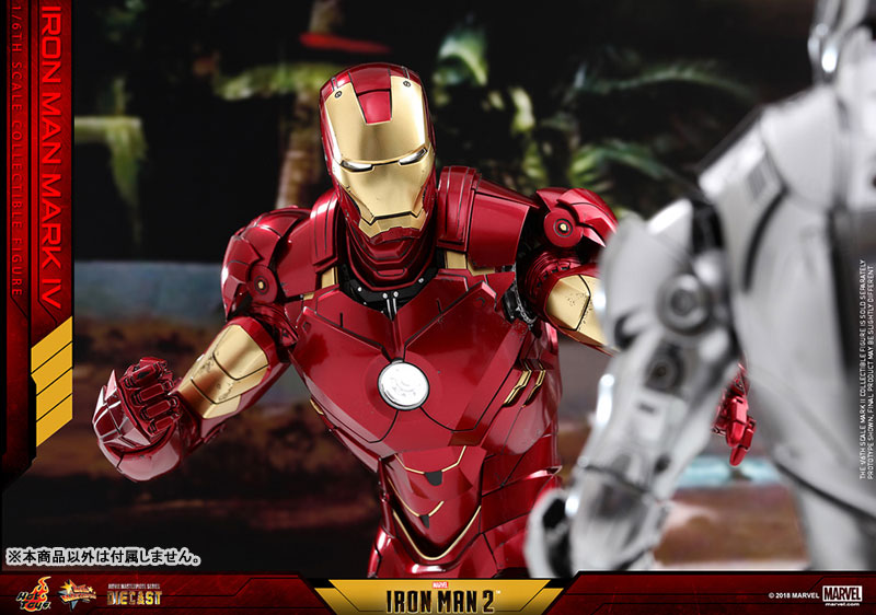 Movie Masterpiece DIECAST "Iron Man 2" 1/6 Scale Figure Iron Man Mark. 4　