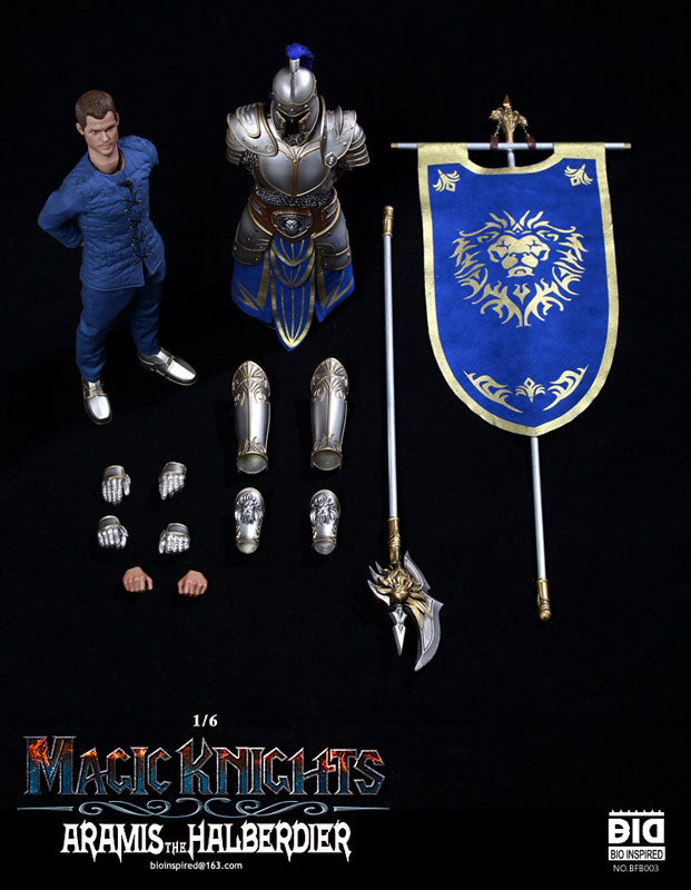 1/6 Magic Knights - Aramis: Halberd & Battle Flag (BID-003)(Provisional Pre-order)