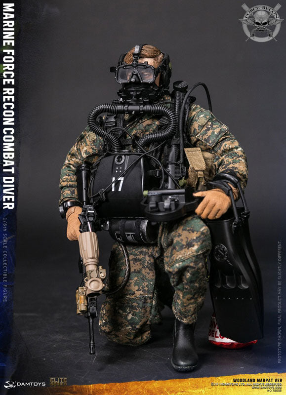 1/6 Marine Force Recon Combat Diver Woodland Marpat Ver.　