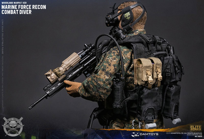 1/6 Marine Force Recon Combat Diver Woodland Marpat Ver.　