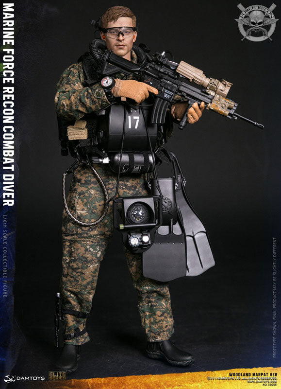 1/6 Marine Force Recon Combat Diver Woodland Marpat Ver.　