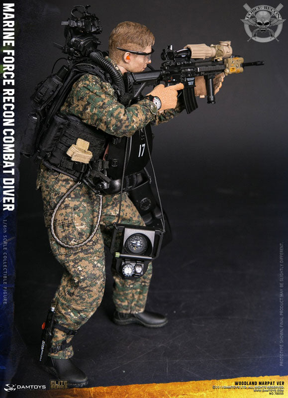 1/6 Marine Force Recon Combat Diver Woodland Marpat Ver.　