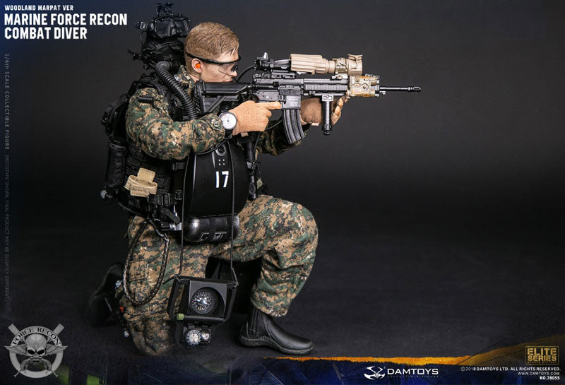 1/6 Marine Force Recon Combat Diver Woodland Marpat Ver.　