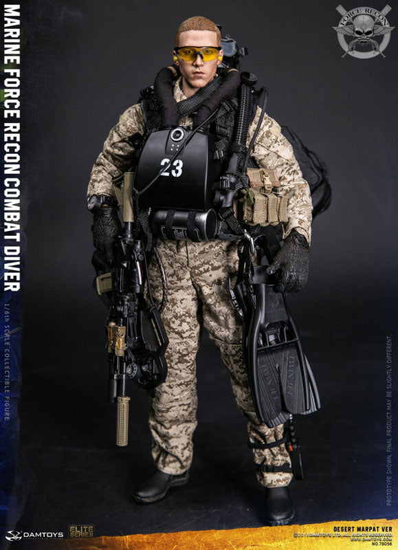 1/6 Marine Force Recon Combat Diver Desert Marpat Ver.　