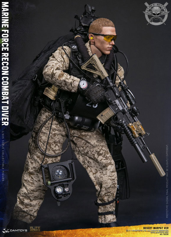 1/6 Marine Force Recon Combat Diver Desert Marpat Ver.　